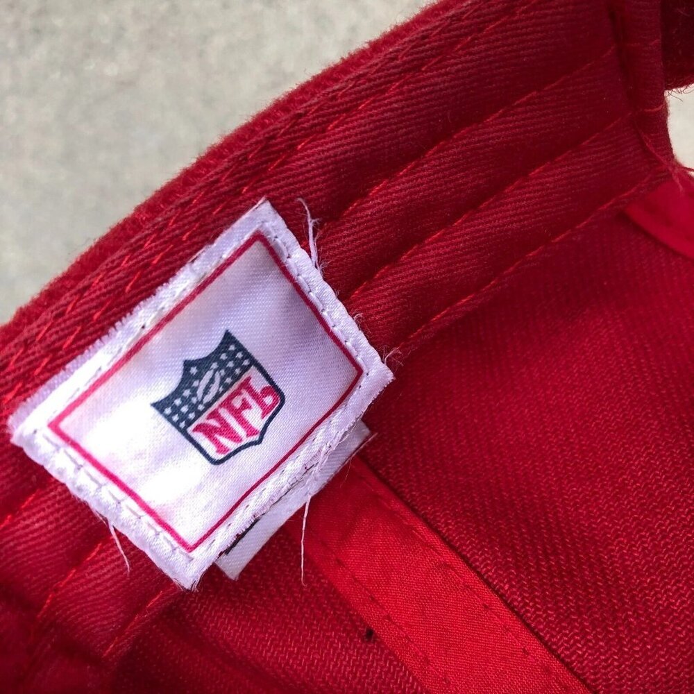 Vintage NFL San Francisco 49ers Baseball Hat Men's Adjustable Cap Red - Picture 5 of 5
